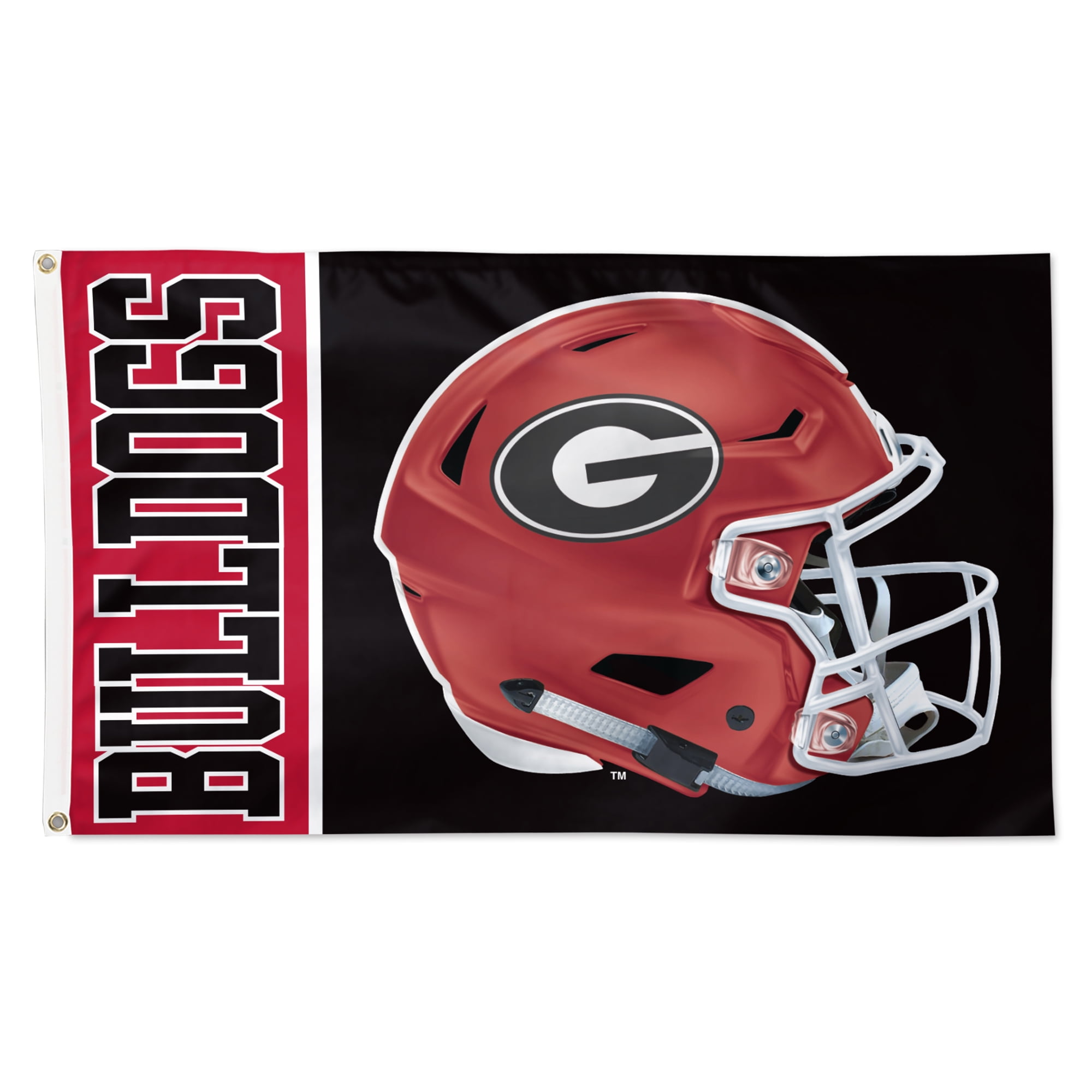 Wincraft Georgia Bulldogs 3' X 5' Deluxe Flag – Officially Licensed NCAA Fan Gear - View #3