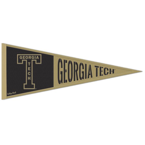 WinCraft Georgia Tech Yellow Jackets 13" x 32" Vault Pennant