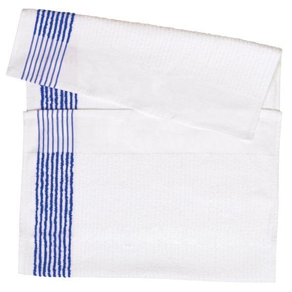 WinCraft Golf Ribbed Caddy Towel White/Blue
