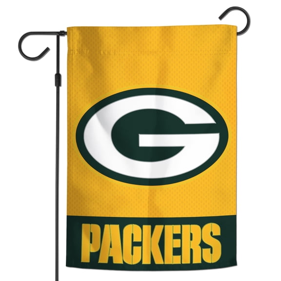 WinCraft Green Bay Packers 12" x 18" Applique Garden Flag
