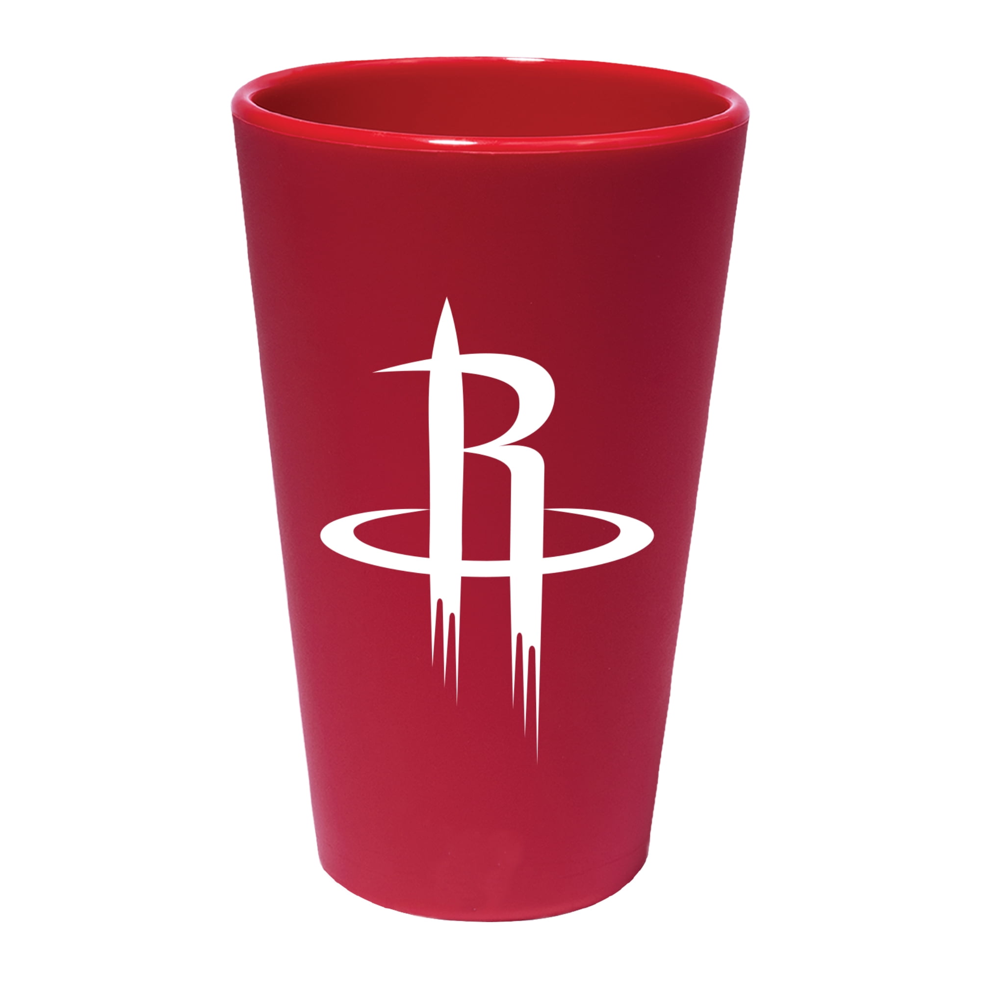 WinCraft Houston Rockets 16oz. Team Color Silicone Pint Glass - Walmart.com