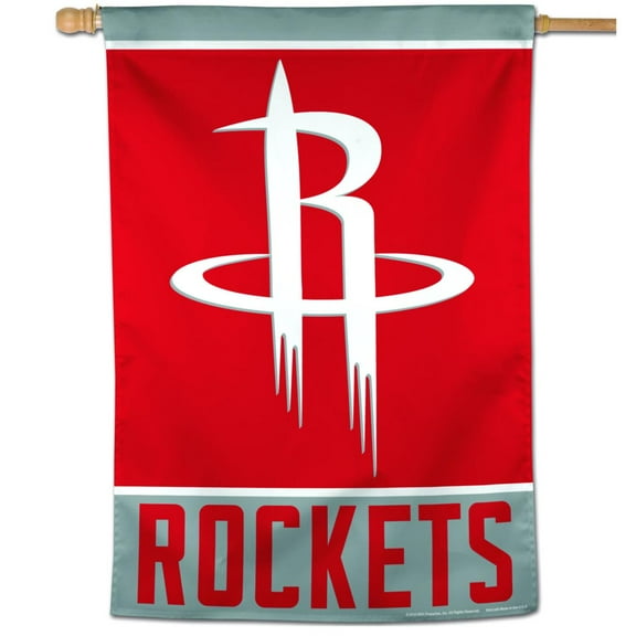 WinCraft Houston Rockets 28" x 40" Team Single-Sided Vertical Banner