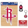 thumbnail image 1 of WinCraft Houston Rockets 4-Pack Key Rings and Magnets Set, 1 of 1