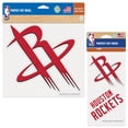 thumbnail image 1 of WinCraft Houston Rockets Perfect Cut Decal Two-Pack Set, 1 of 1