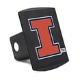 thumbnail image 1 of WinCraft Illinois Fighting Illini Premium Hitch Cover, 1 of 1