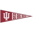 thumbnail image 1 of WinCraft Indiana Hoosiers 13" x 32" Slogan Pennant, 1 of 1