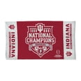 thumbnail image 1 of WinCraft Indiana Hoosiers College Football Playoff 2025 National Champions 22" x 42" Double-Sided Locker Room Towel, 1 of 3
