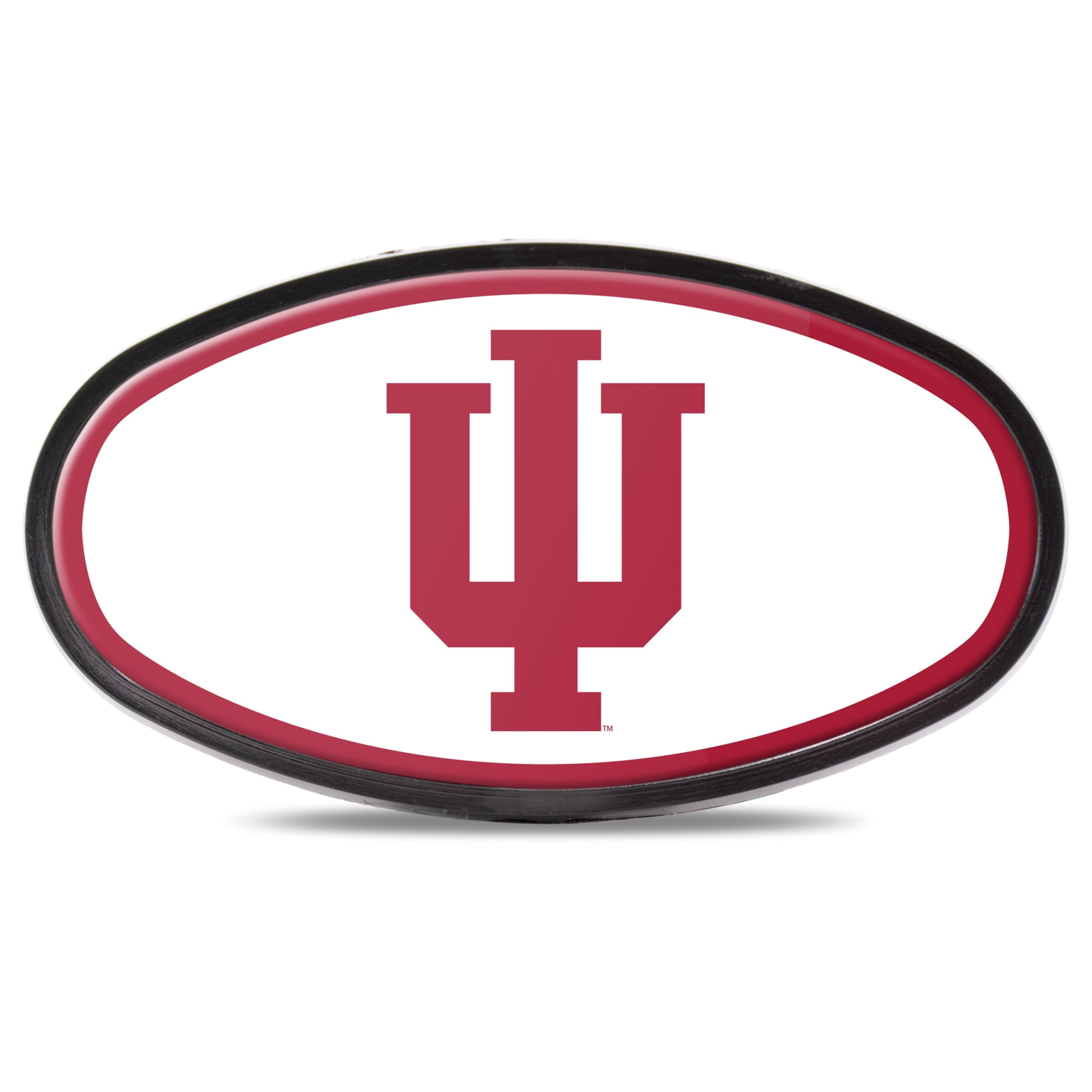 WinCraft Indiana Hoosiers Oval Color-Covered Hitch Cover - Walmart.com