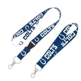 thumbnail image 1 of WinCraft Indianapolis Colts 2-Pack Lanyard with Detachable Buckle & Key Strap Set, 1 of 1