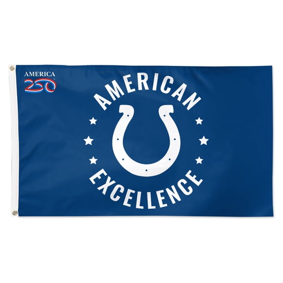 WinCraft Indianapolis Colts 3' x 5' One-Sided America 250 Deluxe Flag