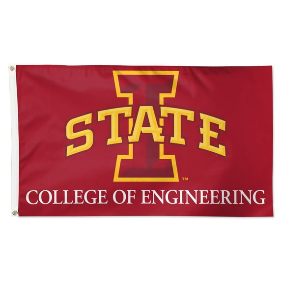 WinCraft Iowa State Cyclones 3' x 5' College of Engineering Deluxe Single-Sided Flag