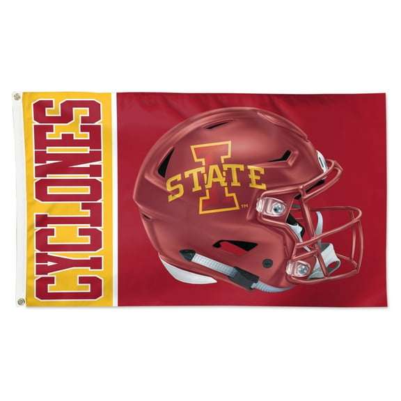 WinCraft Iowa State Cyclones 3' x 5' Helmet Deluxe Single-Sided Flag