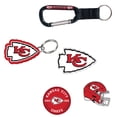 thumbnail image 1 of WinCraft Kansas City Chiefs 5-Pack Key Ring and Fridge Magnet Set, 1 of 1