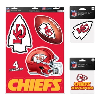 Kansas City Chiefs Vinyl Sticker, Laptop Decal, Water Bottle