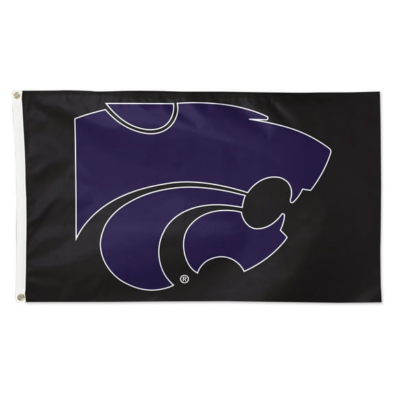 WinCraft Kansas State Wildcats 3' x 5' Single-Sided Vibrant Logo Deluxe Flag