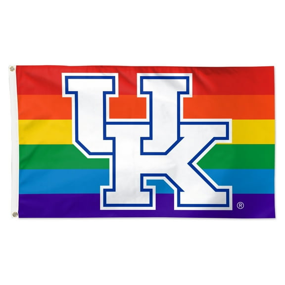 WinCraft Kentucky Wildcats 3' x 5' Single-Sided Deluxe Team Pride Flag