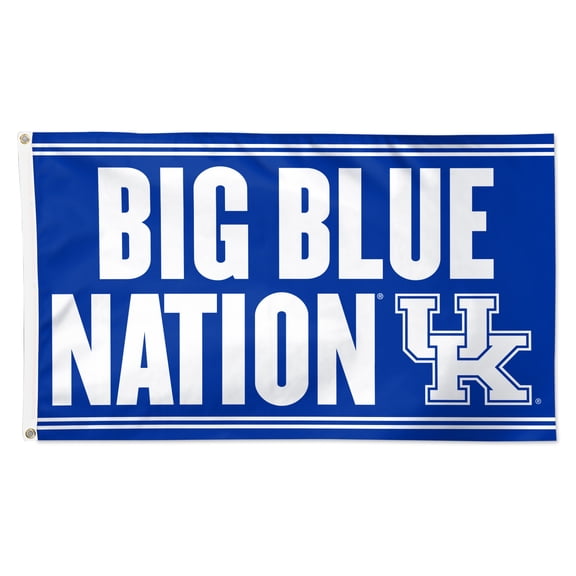 WinCraft Kentucky Wildcats 3' x 5' Single-Sided Deluxe Team Slogan Flag