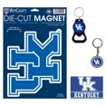 thumbnail image 1 of WinCraft Kentucky Wildcats 4-Pack Key Rings and Magnets Set, 1 of 1