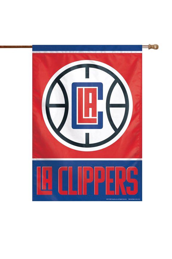 LA Clippers 28" x 40" Primary Logo House Flag