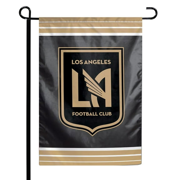 WinCraft LAFC 12" x 18" Double-Sided Garden Flag