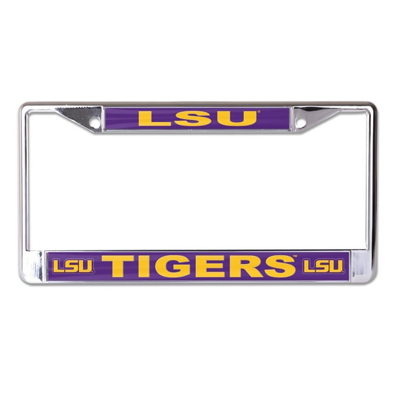 WinCraft LSU Tigers S/L Metal License Plate Frame