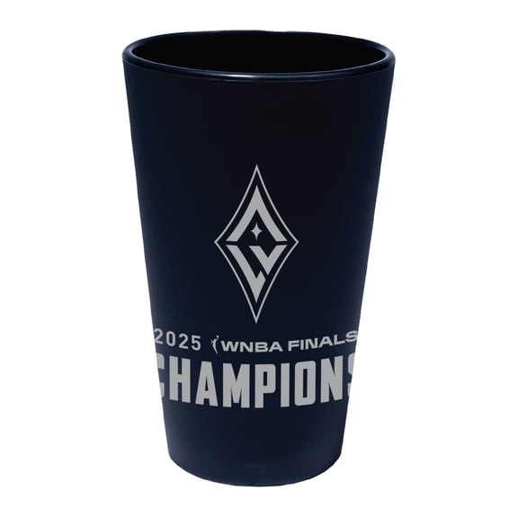 WinCraft Las Vegas Aces 2025 WNBA Finals Champions 16oz. Silicone Pint Glass