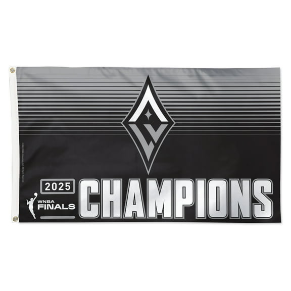 WinCraft Las Vegas Aces 2025 WNBA Finals Champions 3' x 5' Single-Sided Deluxe Flag