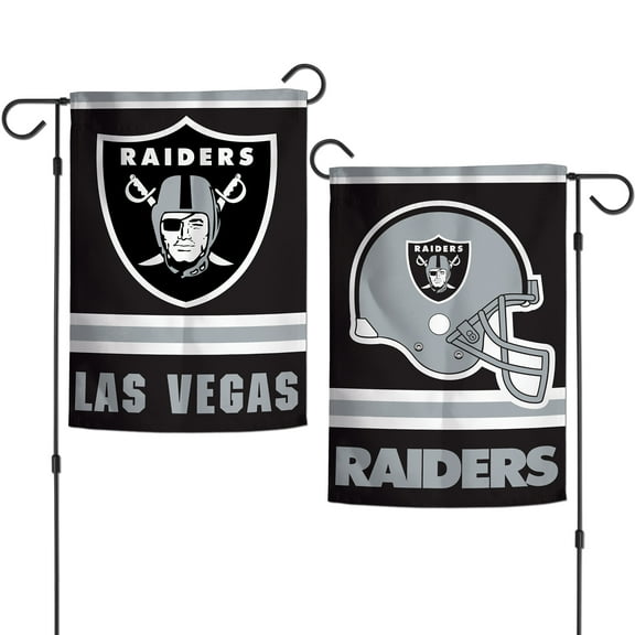 NFL Las Vegas Raiders Name 12" x 18" Garden Flag