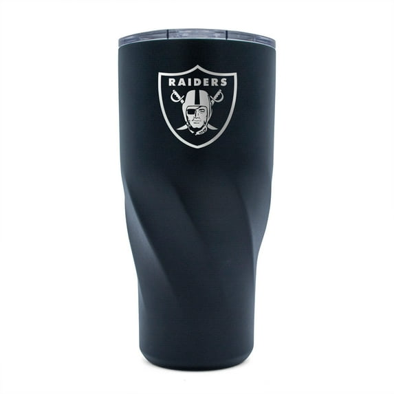WinCraft Las Vegas Raiders 30oz. Morgan Stainless Steel Tumbler
