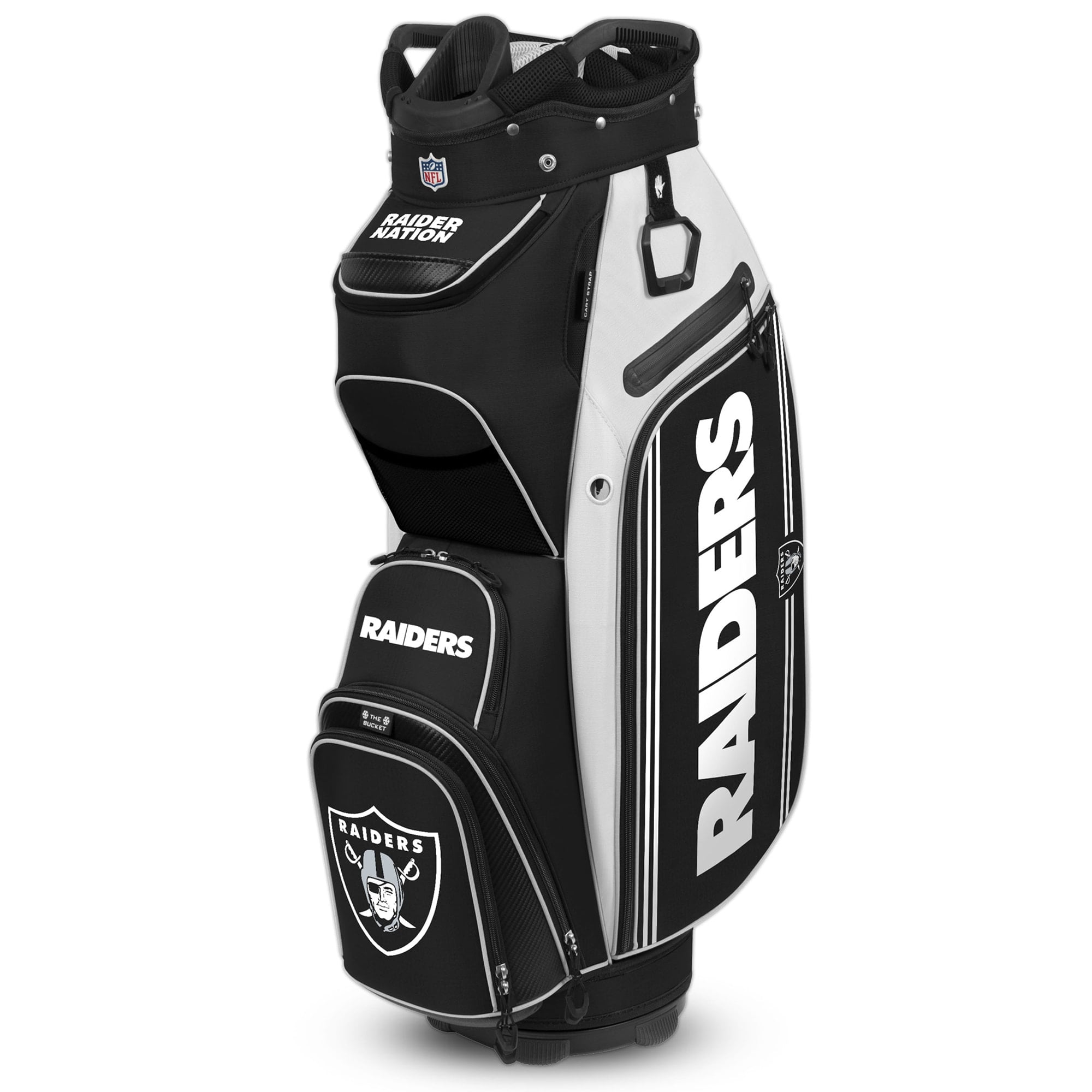 WinCraft Las Vegas Raiders Bucket III Cooler Cart Golf Bag