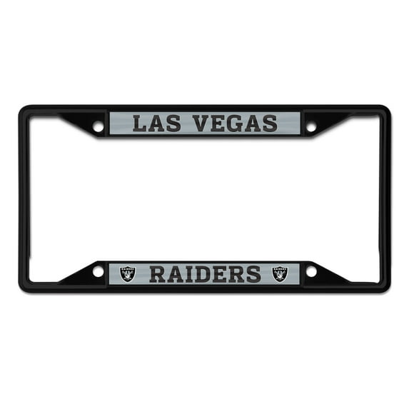 WinCraft Las Vegas Raiders Chrome Color License Plate Frame