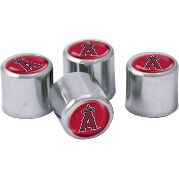 WinCraft Los Angeles Angels 4-Pack Valve Stem Covers