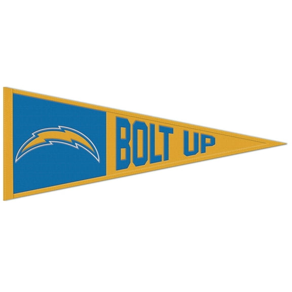 WinCraft Los Angeles Chargers 13" x 32" Slogan Pennant