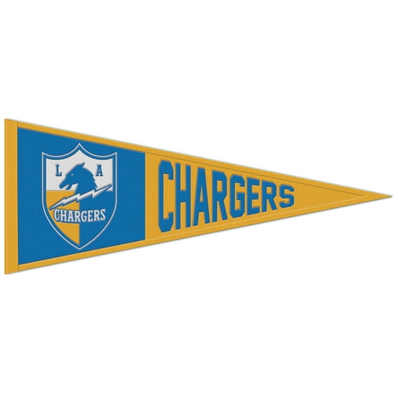 WinCraft Los Angeles Chargers 13" x 32" Retro Logo Pennant