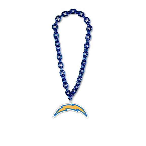 WinCraft Los Angeles Chargers Big Chain Logo Plastic Necklace
