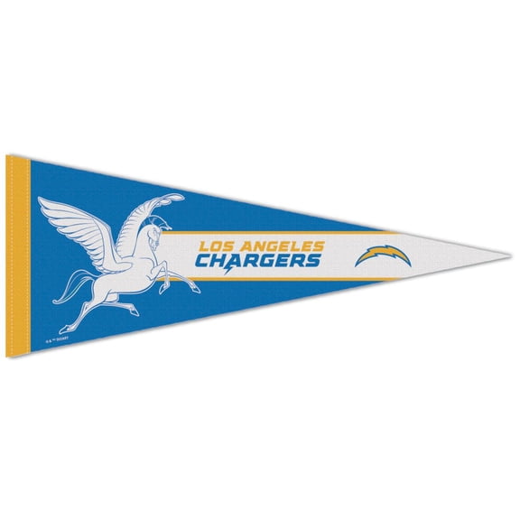 WinCraft Los Angeles Chargers Disney x NFL Pegasus 12" x 30" Premium Pennant