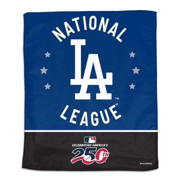 WinCraft Los Angeles Dodgers 15" x 18" America 250 Rally Towel