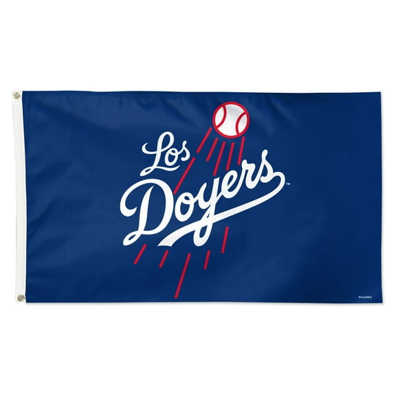 WinCraft Los Angeles Dodgers 3' x 5' Los Doyers Deluxe Single-Sided Flag