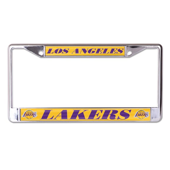 WinCraft Los Angeles Lakers Primary Logo S/L Metal License Plate Frame
