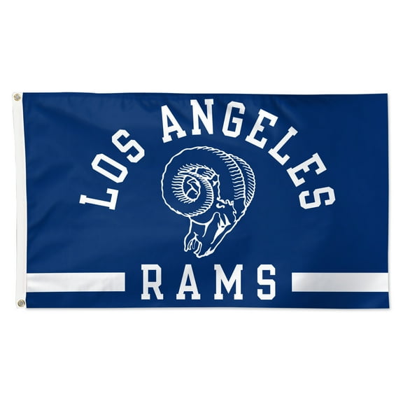 WinCraft Los Angeles Rams 3' x 5' Classic Logo 1-Sided Deluxe Flag