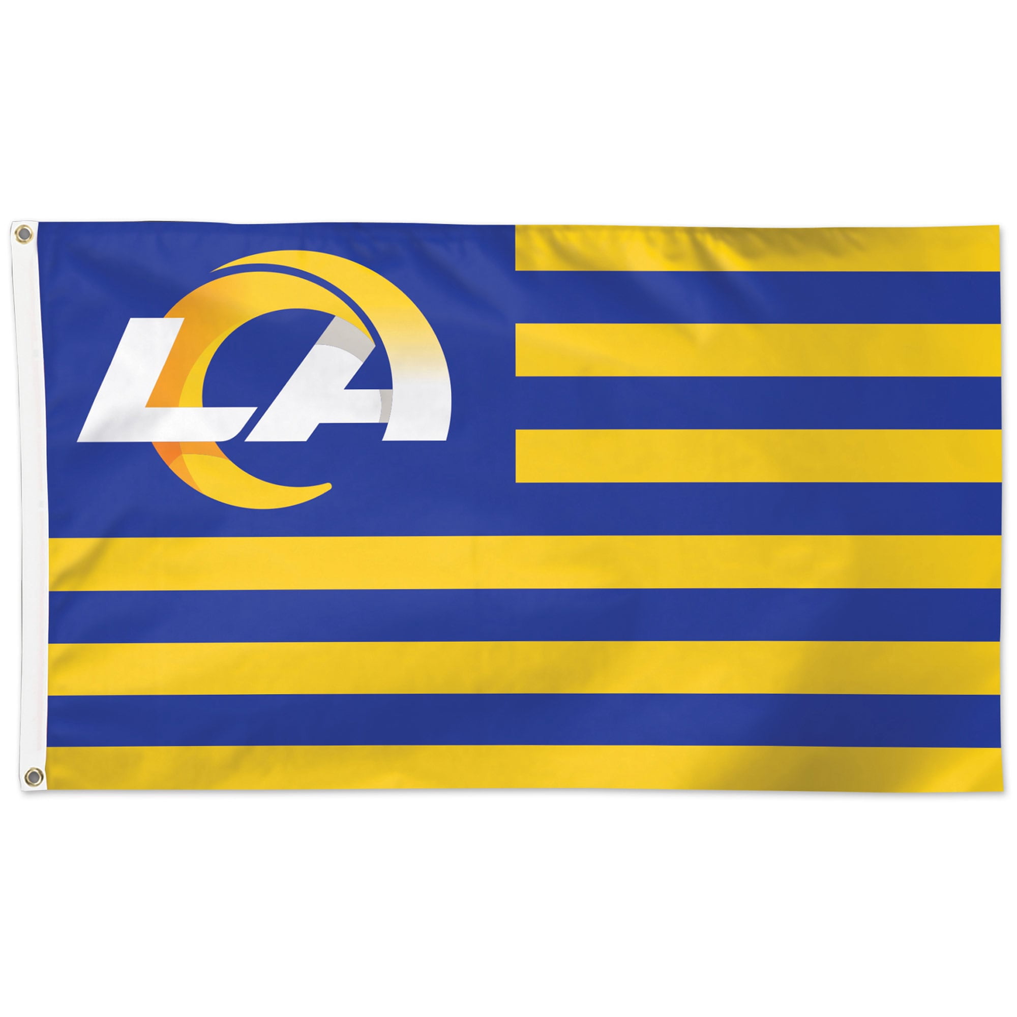 WinCraft Los Angeles Rams 3' x 5' Stars & Stripes One-Sided Flag ...