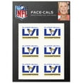 thumbnail image 1 of WinCraft Los Angeles Rams Super Bowl LVI Champions 6-Piece Face-Cals Set, 1 of 1