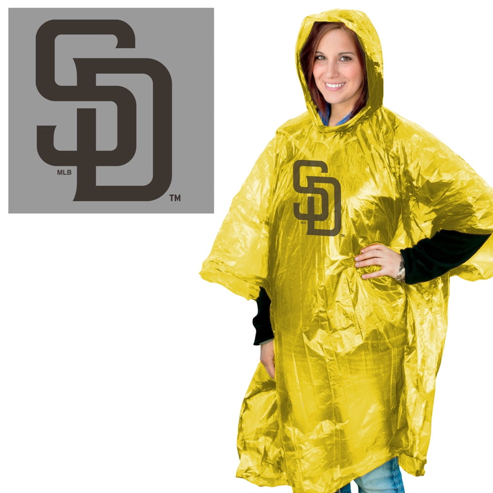 WinCraft MLB San Diego Padres Team Rain Poncho