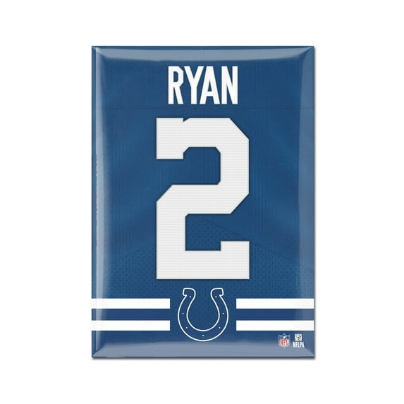 WinCraft Matt Ryan Indianapolis Colts 2.5'' x 3.5'' Player Magnet