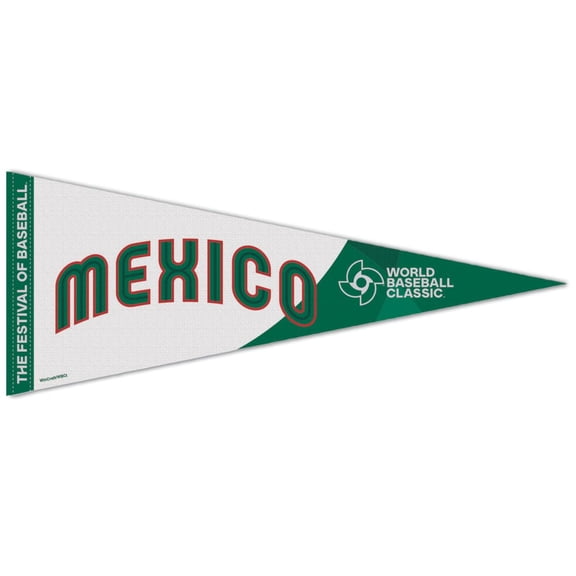 WinCraft Mexico Baseball 2026 World Baseball Classic 12" x 30" Premium Pennant