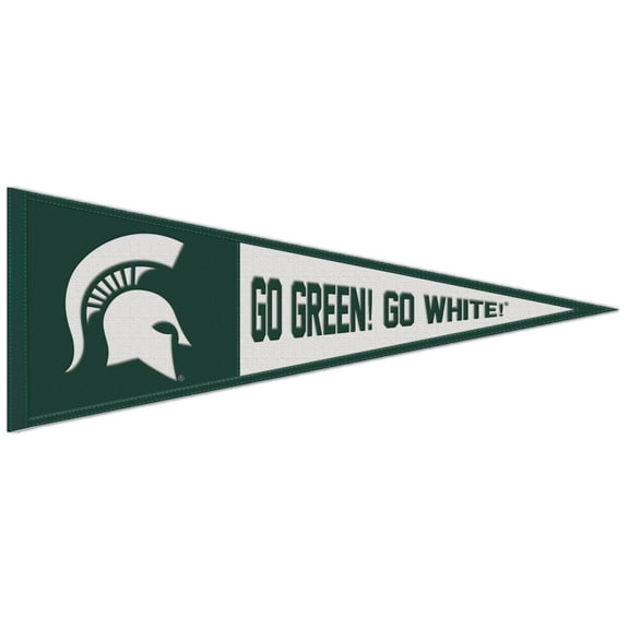 WinCraft Michigan State Spartans 13" x 32" Slogan Pennant