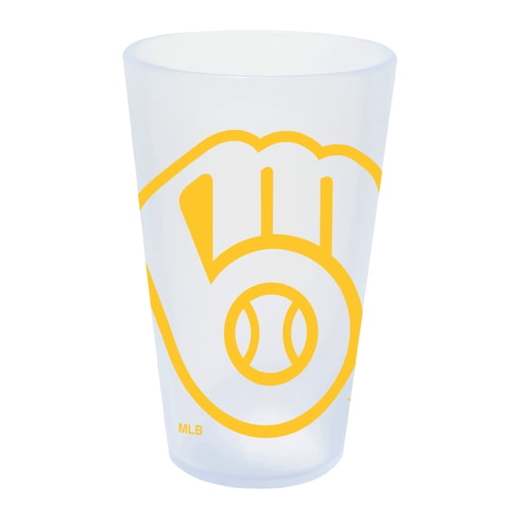 WinCraft Milwaukee Brewers 16oz. Icicle Silicone Pint Glass