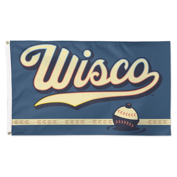 WinCraft Milwaukee Brewers 2026 City Connect Single-Sided Deluxe 3' x 5' Flag