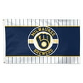 thumbnail image 1 of WinCraft Milwaukee Brewers 3' x 5' Applique Flag, 1 of 3