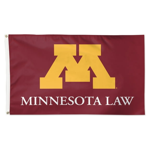 WinCraft Minnesota Golden Gophers 3' x 5' School of Law Deluxe Single-Sided Flag